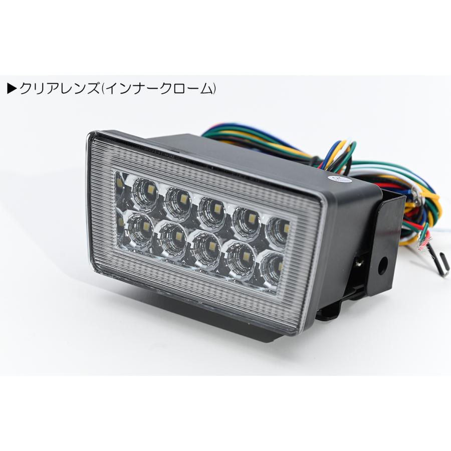 WRX STI VAB 4機能搭載 LED リアフォグランプ クリアレンズ
