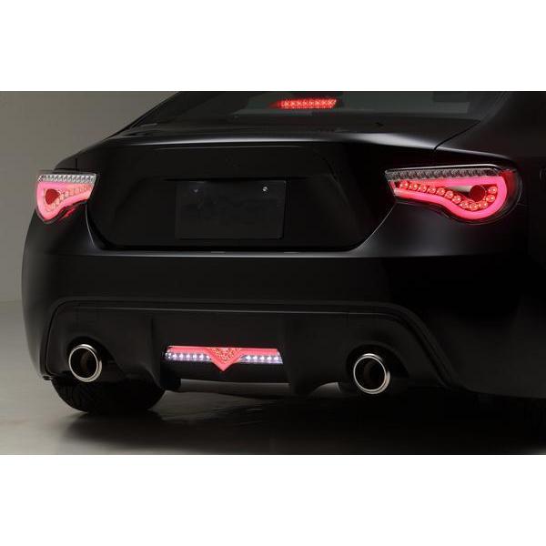 トヨタ ZN6 86/スバル ZC6 BRZ 3Dライトバー仕様 オールLED バック ランプ 【クリアレンズ】 リアフォグ/ ポジション 3機能搭載 流用にも｜shiningparts03｜05