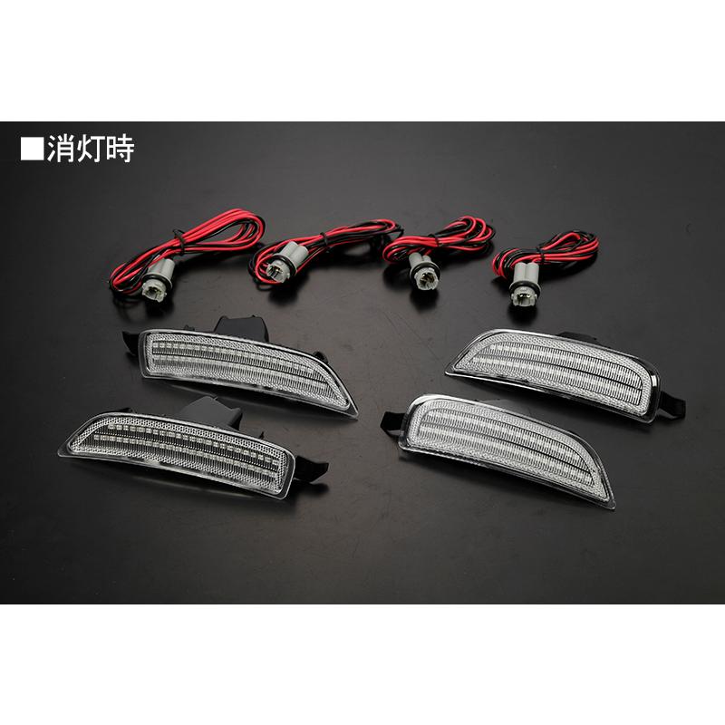 ロードスター [クリアレンズ] ND系 LED バンパー サイドマーカー