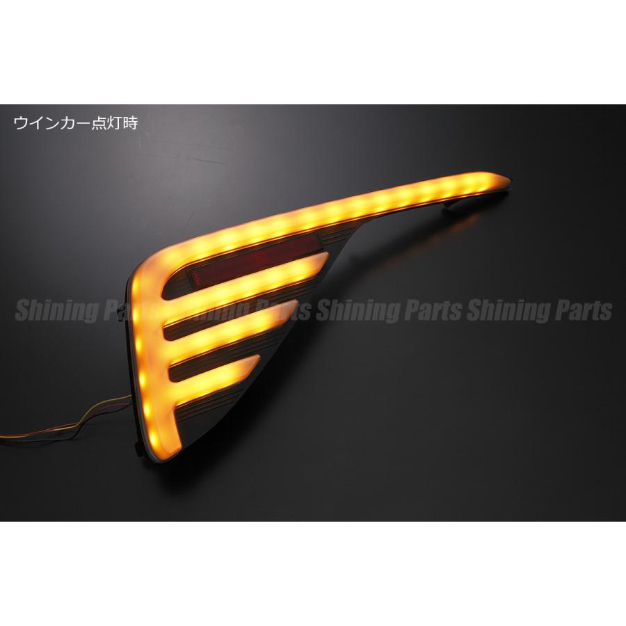 ライトバー仕様] C-HR 前期 LED リアバンパーライト 純正ベゼル交換式