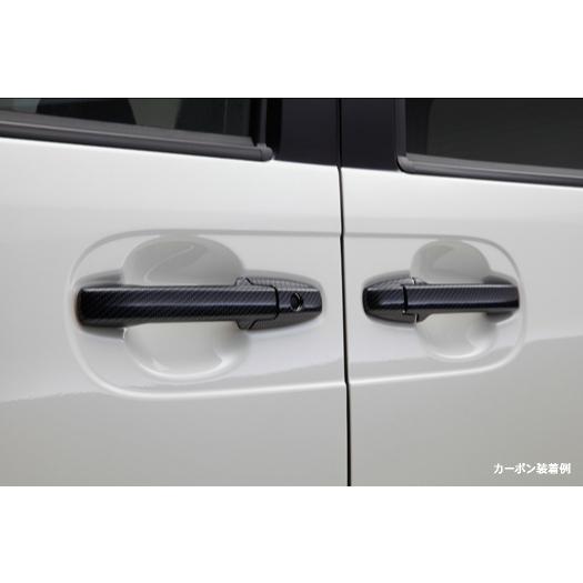 特価セール！ JF1/JF2 N-BOX カスタム ドアハンドルカバー カーボン調