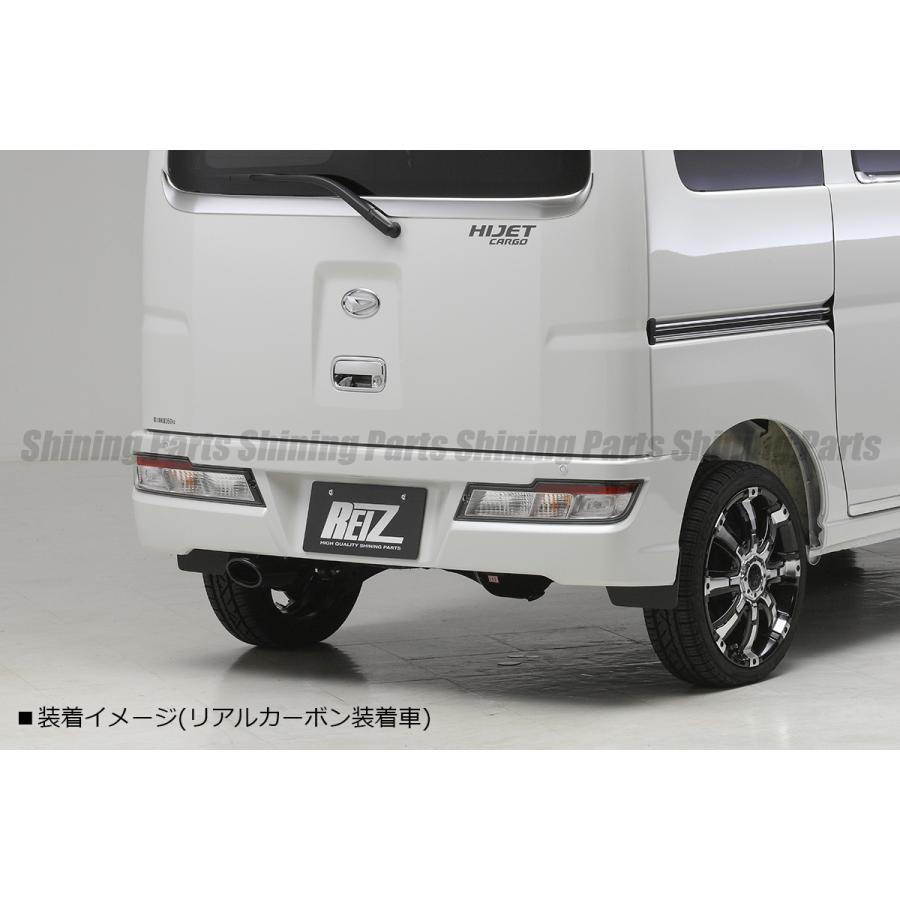 REITZ ハイゼットトラック LEDテールランプマフラーカッターカスタムセット REIZ製 S321V/S331V ハイゼットカーゴ 後期 マフラーカッター