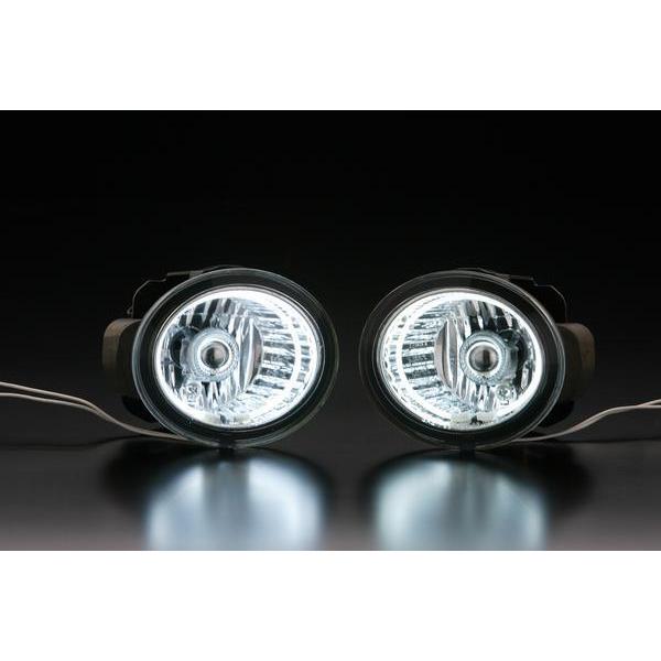 03ｙ~08y インフィニティ FX35/FX45 CCFLイカリングフォグ 白光