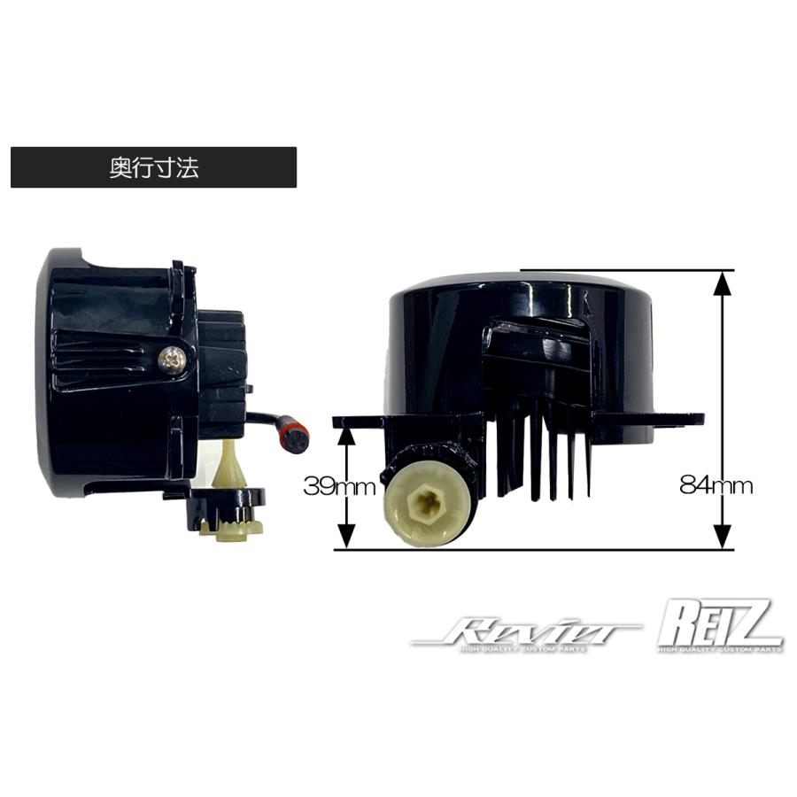 JB43W ジムニーシエラ 4型以降 マルチカラーチェンジ フォグランプ V2 ブラックリム ハイパワーLED 6000K/4300K/3000K 切替｜shiningparts03｜10