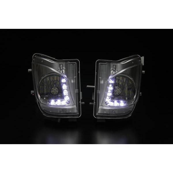 限定3 IS250/IS350 LED ポジ付 フォグランプ 6Wバルブ クリア/白