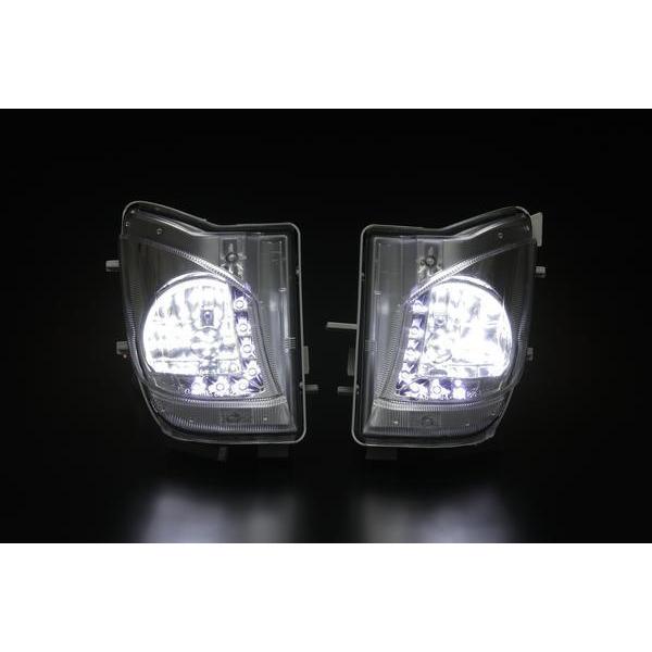 限定3 IS250/IS350 LED ポジ付 フォグランプ 6Wバルブ クリア/白の画像