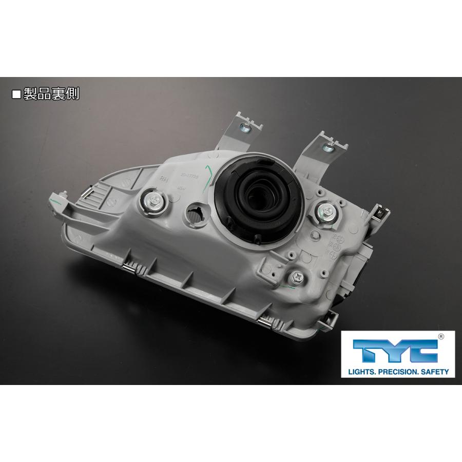 TYC製 [H4 バルブ/ガラスレンズ仕様] EG シビック ヘッドライト 左右 3