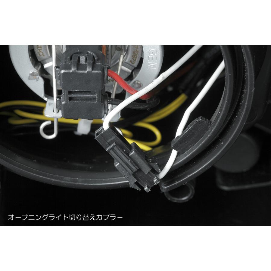 JB74W ジムニー シエラ ヘッドライト ユニット *純正LED車用* ハロゲンプロジェクター仕様 LED ポジション REIZ オープニング付きの画像