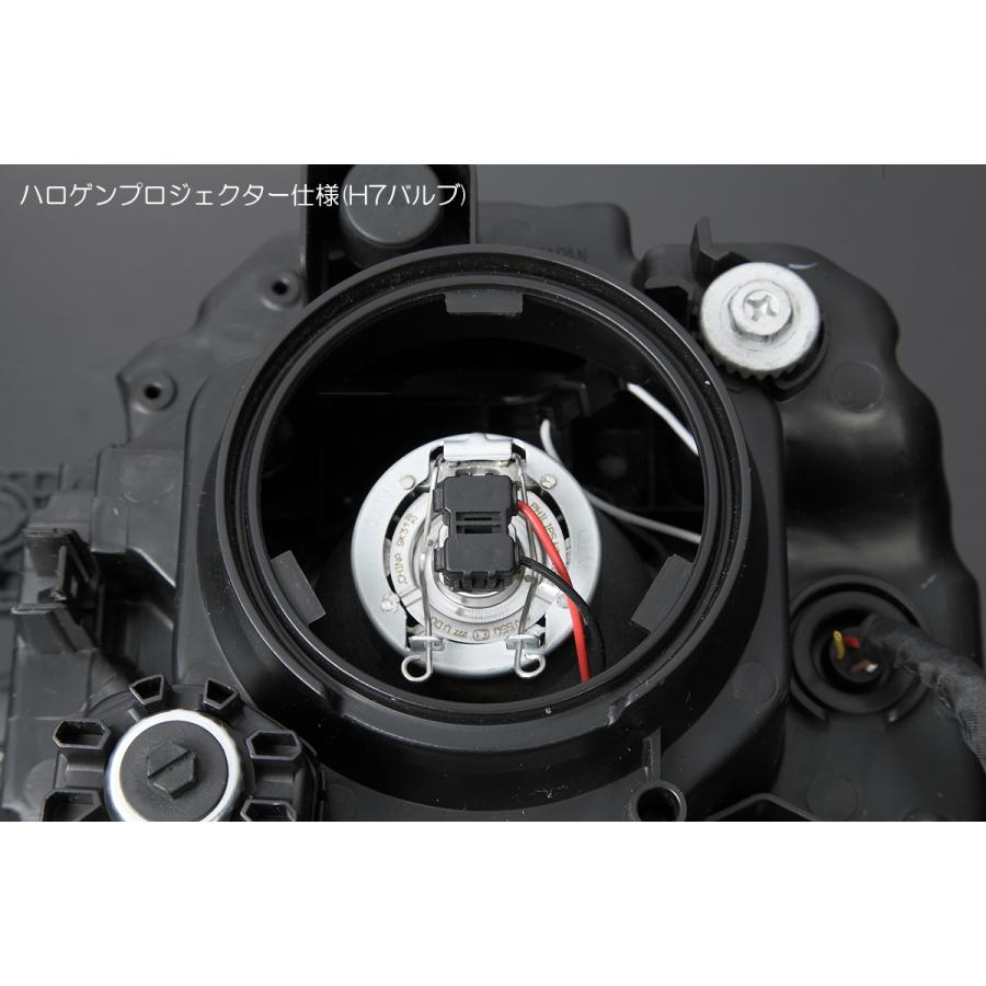 JB64W ジムニー ヘッドライト ユニット *純正LED車用* ハロゲンプロジェクター仕様 LED ポジション REIZ オープニング付きの画像