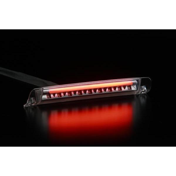 エスティマ 在庫処分 50系 LEDハイマウントランプ クリア/ライトバー赤