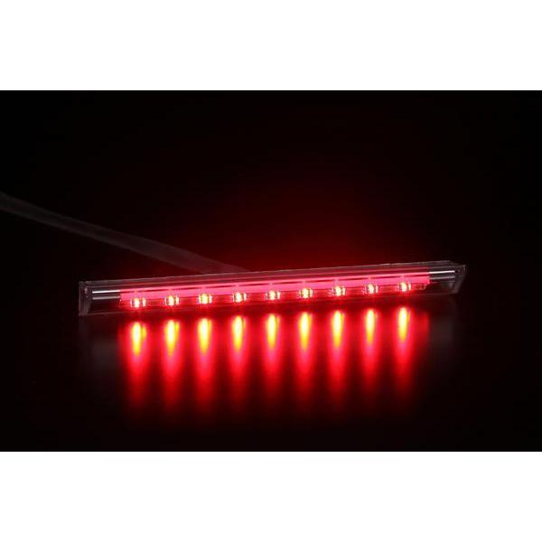 60系ハリアーLEDハイマウントストップランプクリアー/バー白V3