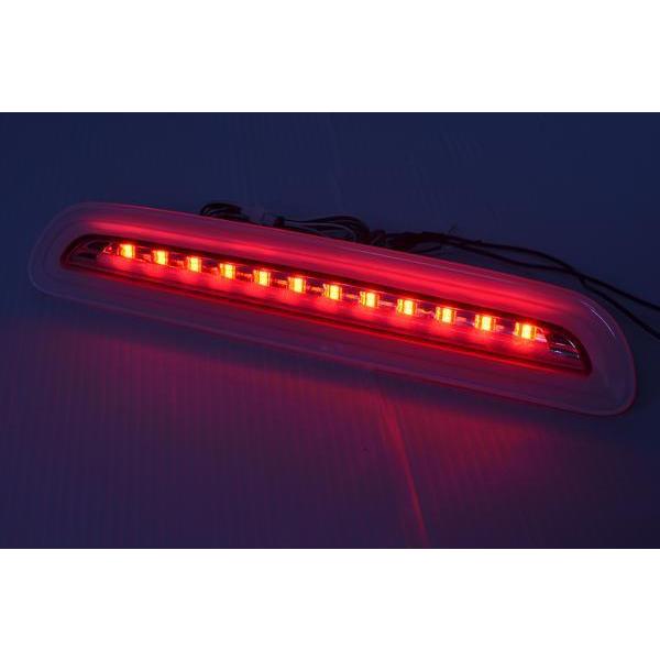 200系 ハイエース 4型/5型 LED ハイマウント ストップランプ クリア/白