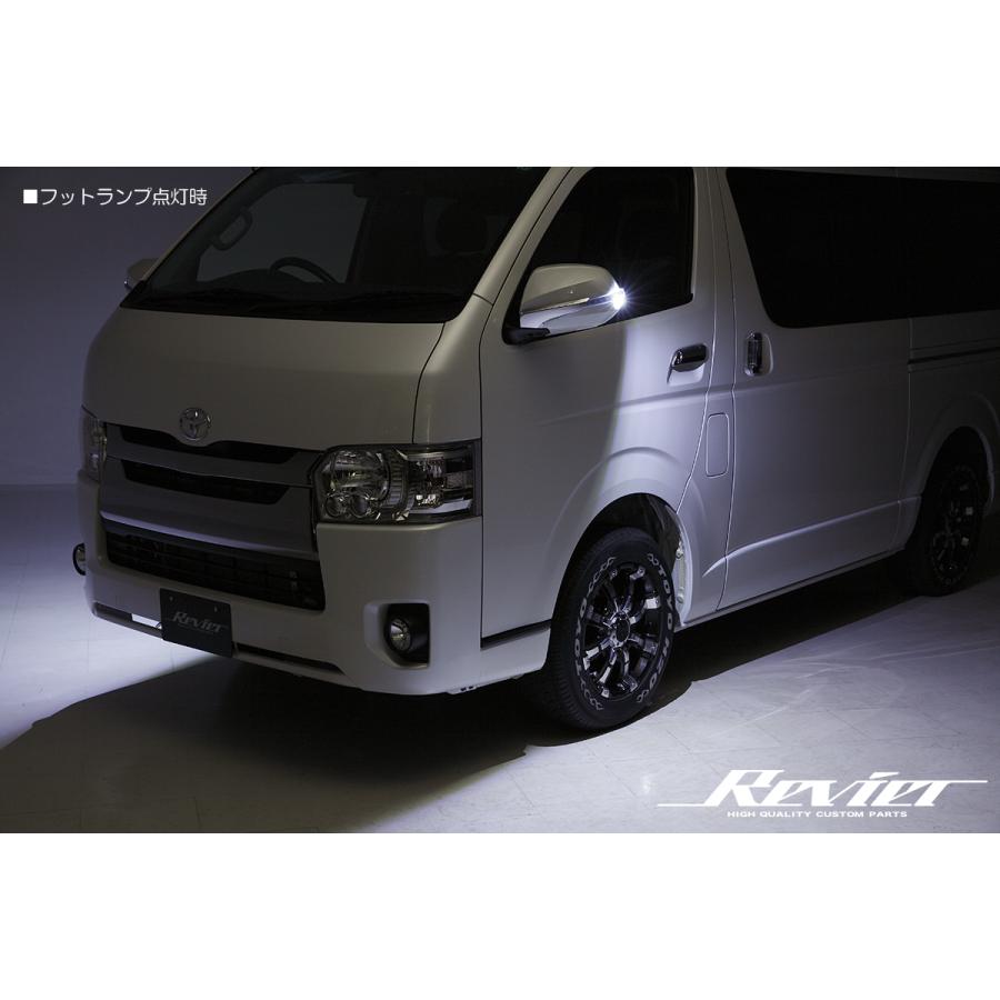 オープニング付 Ver.4] 200系 ハイエース 1〜5型 LED ウインカーミラー 