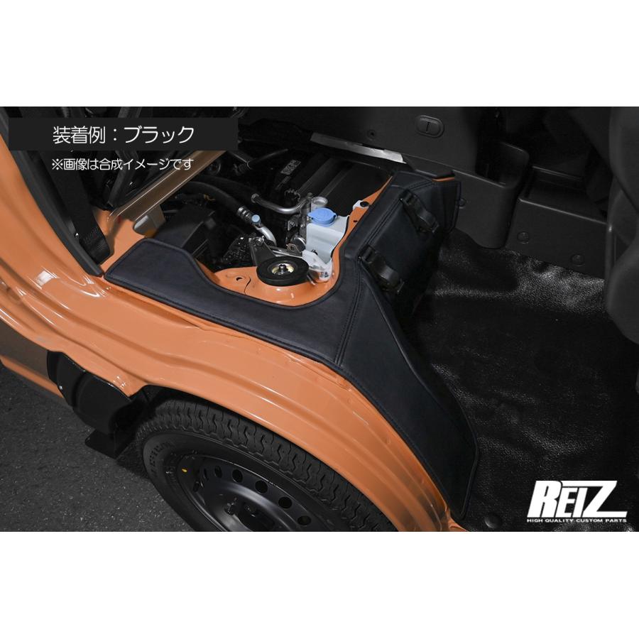 キャリイ DA16T キャリイトラック フロントデッキカバー ブラック