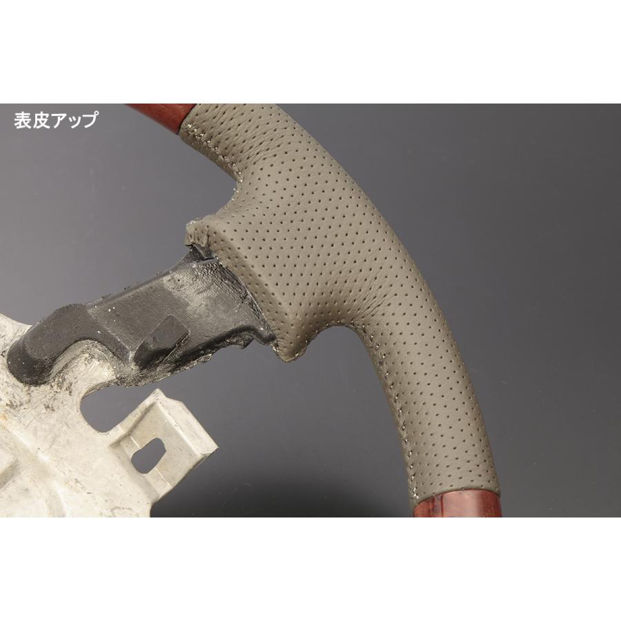 DA64W エブリィワゴン 用 ウッド コンビ ステアリング / 茶木目 64系