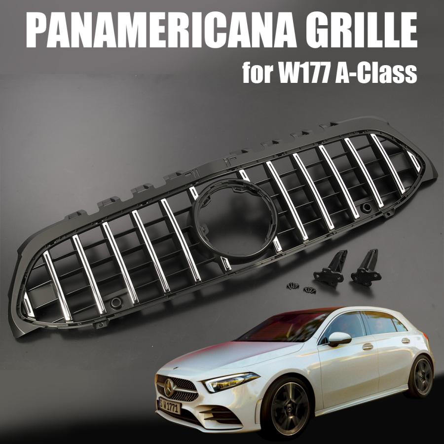 メルセデスAMG A35 エディション1純正フロント グリル ブラック塗装