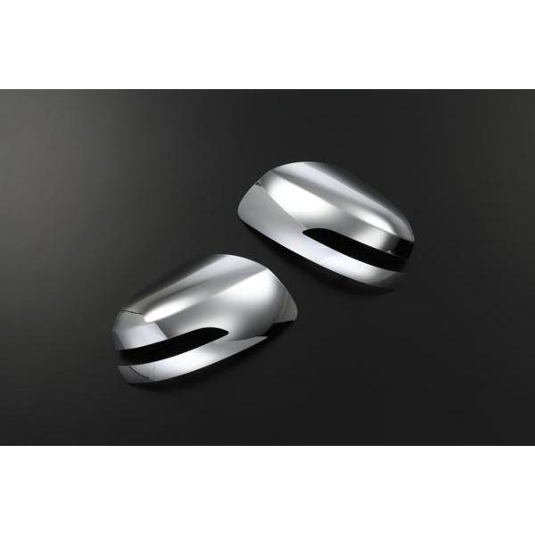 LA600S/LA610S タント カスタム ドアミラーカバー WM付用 メッキ