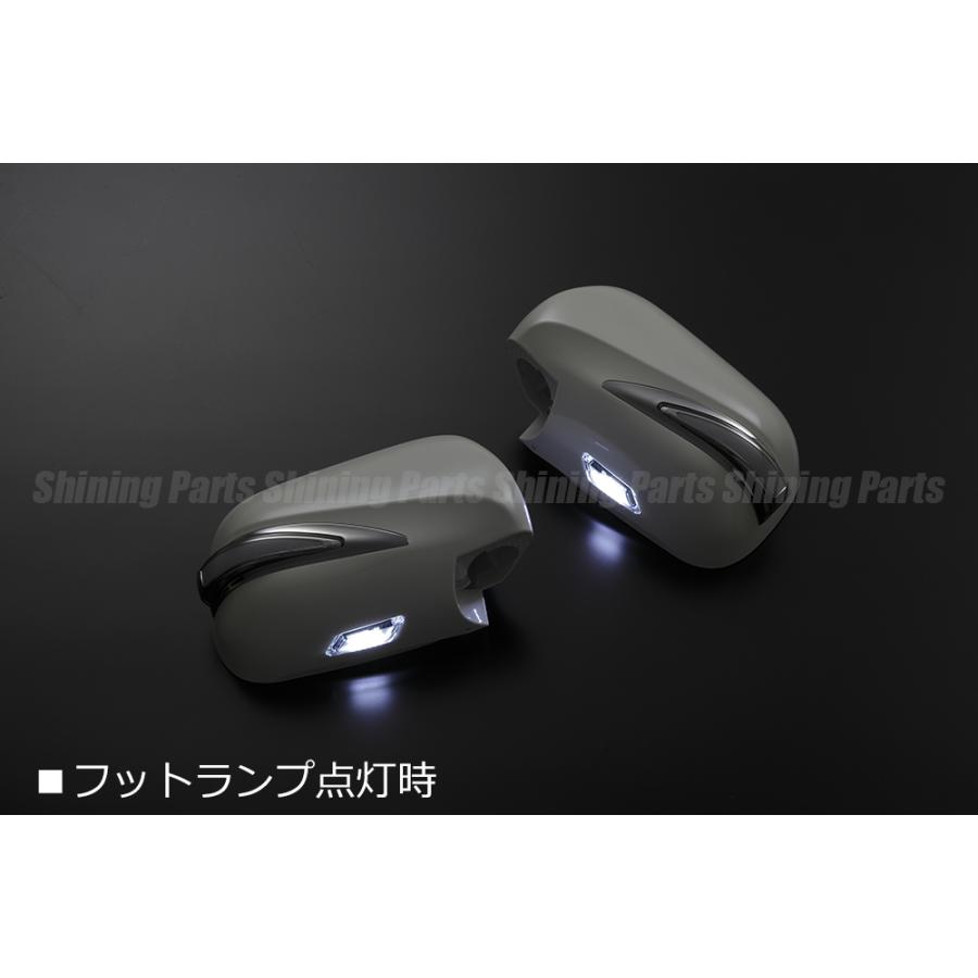 流星バージョン] 10系 アルファード 後期 LED ウインカーミラー Type