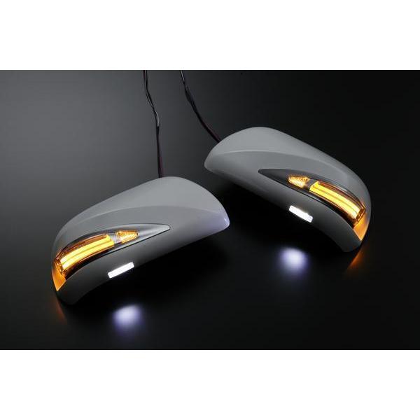 LS Look! 70系 ノア/ヴォクシー LED ウィンカーミラー フットランプ付