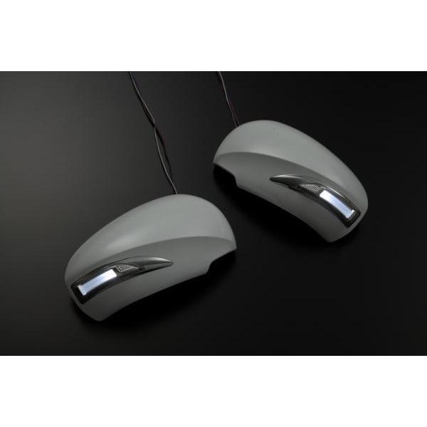 40系 カムリ 後期 LEDウインカーミラー フットランプ付 NP 白光 