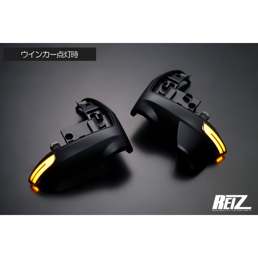 s510 ハイゼットトラック　流星流れるウィンカー Amazon | [流星バージョンO&E] LEDウィンカー ロアカバー交換式