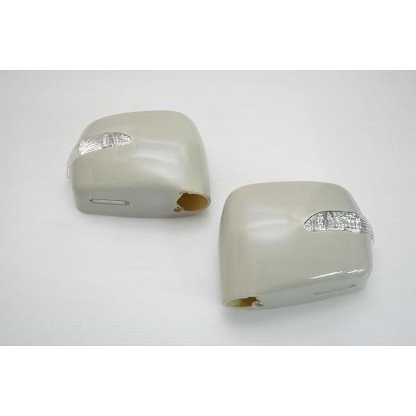 在庫処分 MH21S/22SワゴンR LEDウインカーミラーフットランプ付交換式