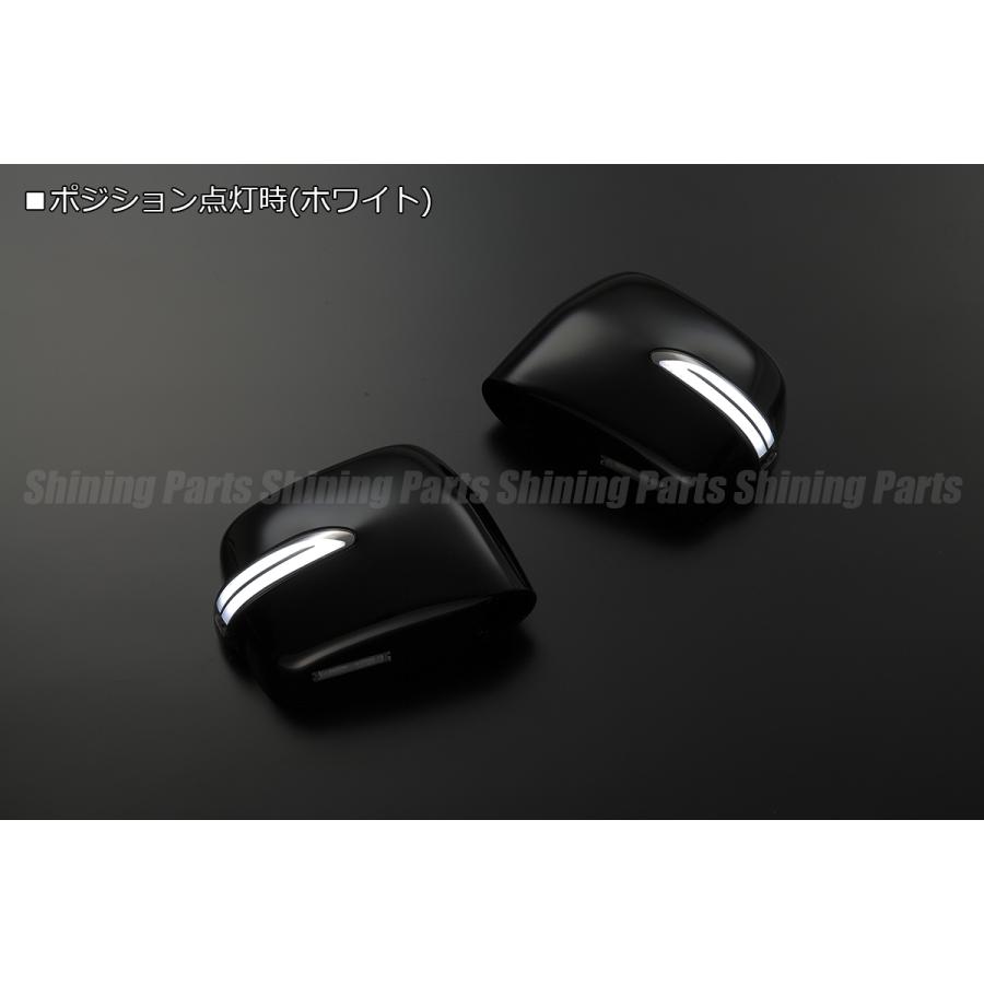 流星Ver.] MH21S/MH22S ワゴンR LED ウインカーミラー [純正色ZHY 