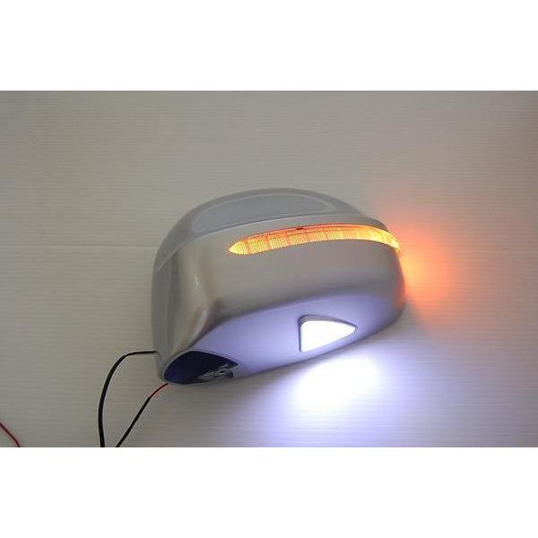 安い販売店 限定 JC1/2 ライフ LEDウインカーミラー フット付 交換式 NH700M