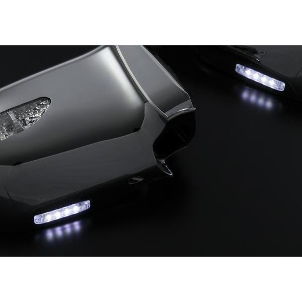 在庫処分特価 E51系 エルグランド 前期 LED ウインカーミラー フット 
