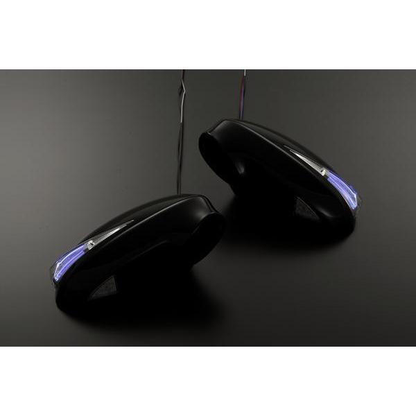 Revier AP1/2 S2000 LED ウィンカードアミラー フットランプ付 [メッキ 