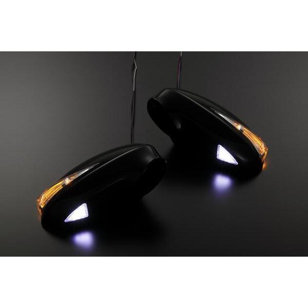 Revier AP1/2 S2000 LED ウィンカードアミラー フットランプ付 [メッキ 