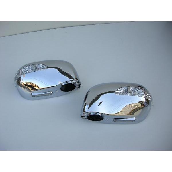 Z11キューブキュービックLEDウインカーミラーフットランプメッキ