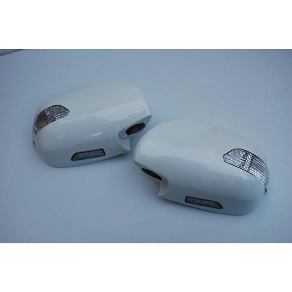 120系プラドLEDウインカードアミラーフットランプ交換式070