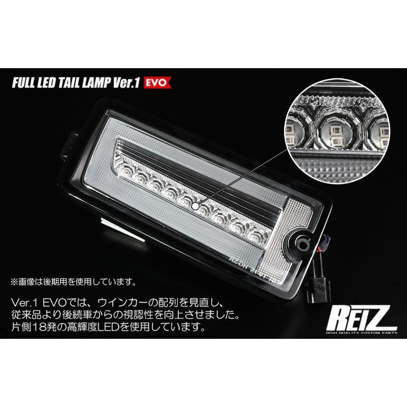 ハイゼットジャンボS 201p テールランプ流星　スモーク ハイゼット 流星バージョン LEDテールランプスモーク SAIII