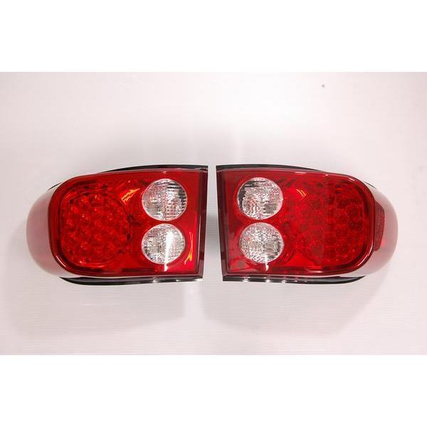 NEW★トヨタ★FJクルーザーLEDテールライト、レッド/クリア