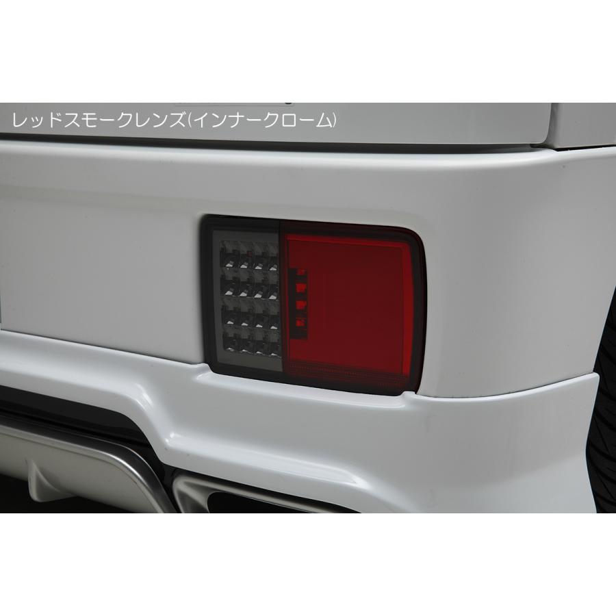 [流星バージョン] ミニキャブバン (DS17V/DS64V) オールLEDテールランプ Ver.3 [レッドスモーク] シーケンシャルウインカー エブリィ_1