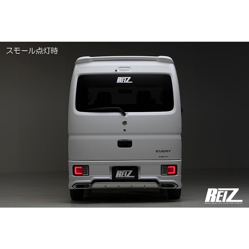 エブリバンDA17V用LEDシーケンシャルテールランプ　レッドクリア 17Wテール最新バージョン (レッドクリアレンズ STD) オールLED