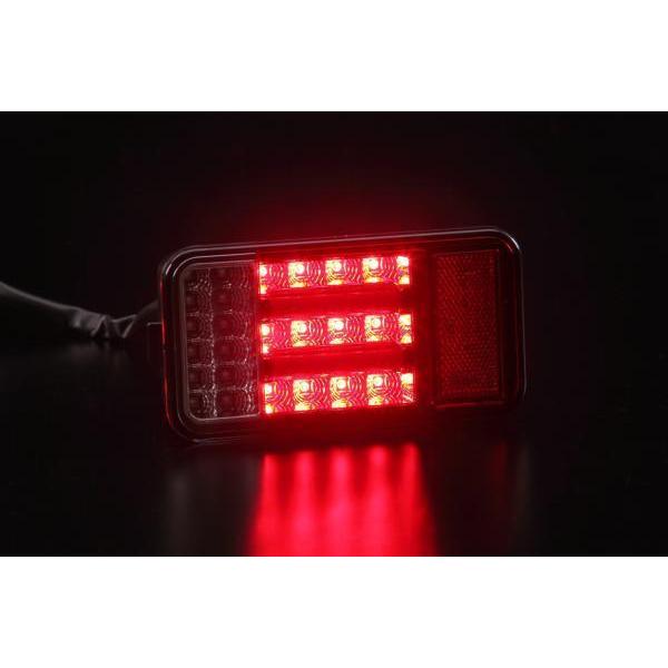 LUCKY SALE] DA16T キャリィ LEDテールランプ [レッドクリア/クローム