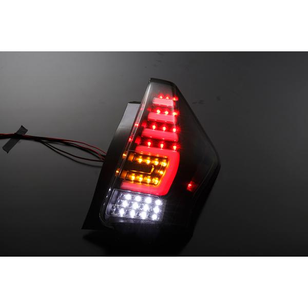 テールライト 赤 クリア スリムデザイン プリウスα zvw41用 トヨタ プリウスα アルファ ZVW40 ZVW41 前期 後期 US仕様 LED