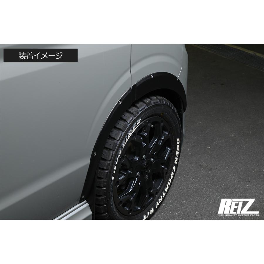 エブリイワゴン REIZ DA17W オーバーフェンダー ABS製/9mmワイド