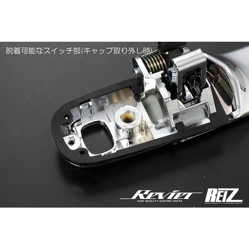 カーボン調】ダイハツ 純正交換式 アウタードアハンドル LA100S/LA110S