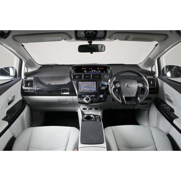 NEWカーボン調] ZVW40W/ZVW41W プリウスα 前期 インテリアパネル 32