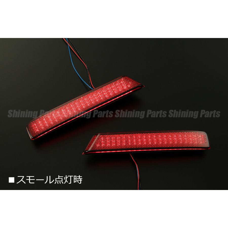 豪華122LED! JH1/JH2 N-WGN カスタム LEDリフレクター [レッドレンズ