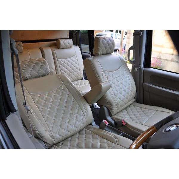 2012.5~ DA64Wエブリィワゴン キルトレザーシートカバーベージュ 