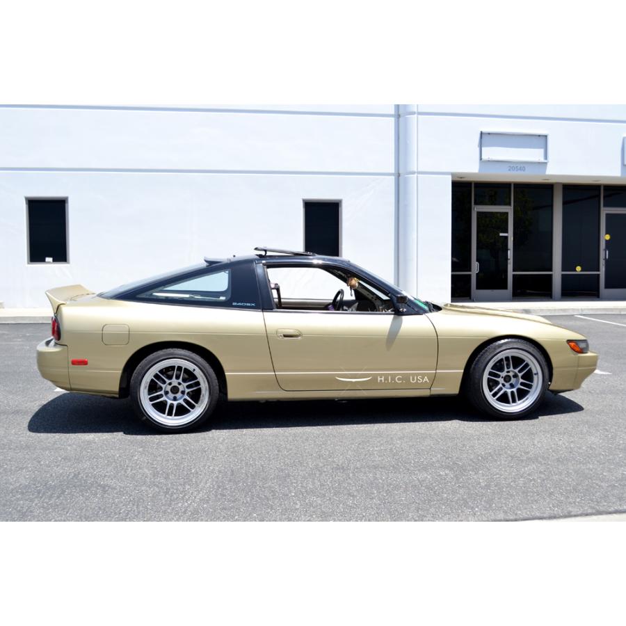 H.I.C USA] RS13/RPS13 180SX リア バイザー スモーク 検) 2ドア