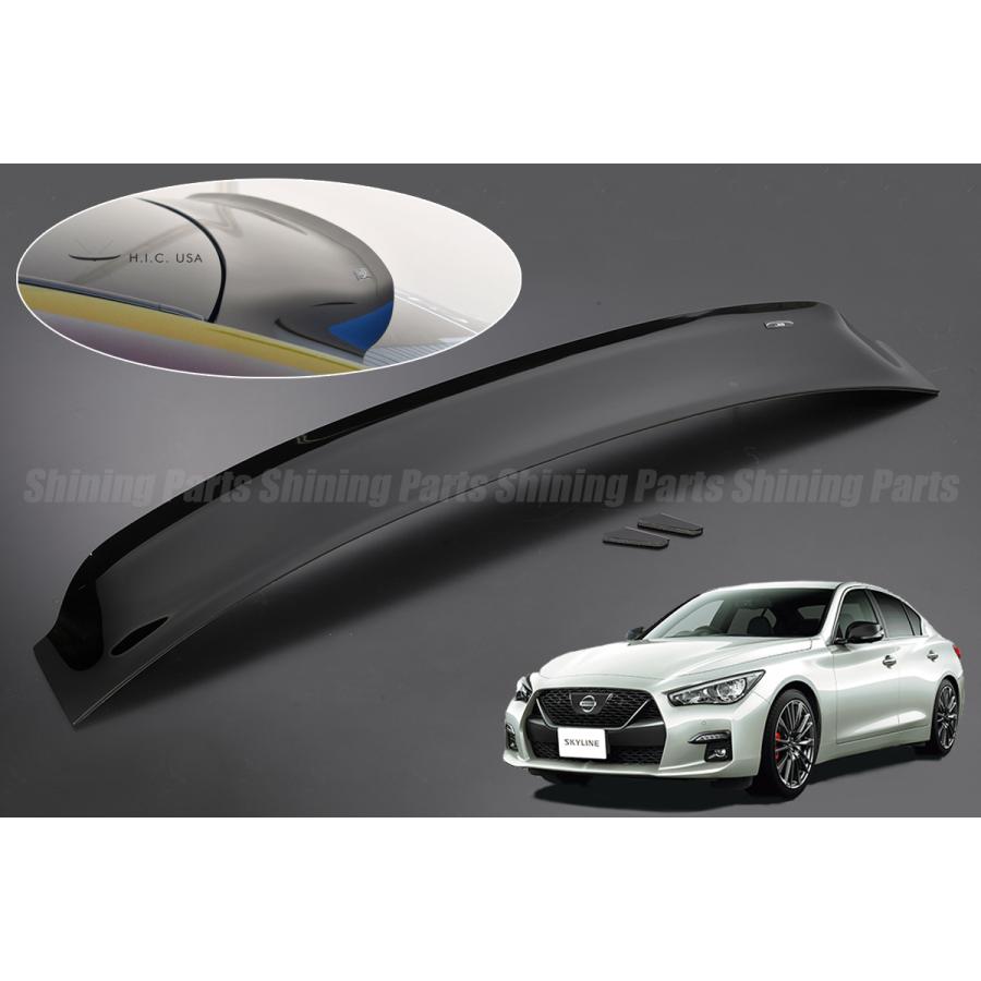 Lucky SALE V37 スカイライン HIC リア ルーフバイザー スモーク 検