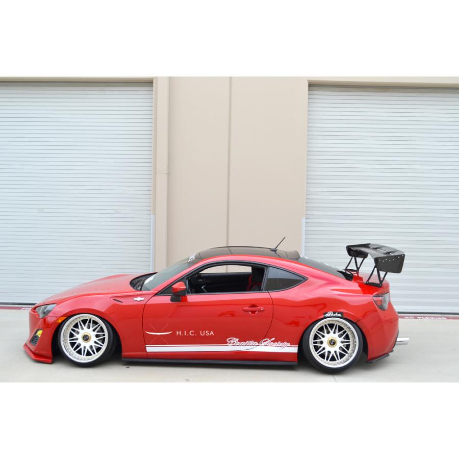 H.I.C USA] ZN6 86 リア バイザー スモーク 検) 2ドア クーペ ルーフ