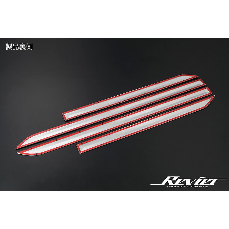 CV1W デリカD:5 (2019年2月〜) 鏡面サイドドアガーニッシュ 4ピース