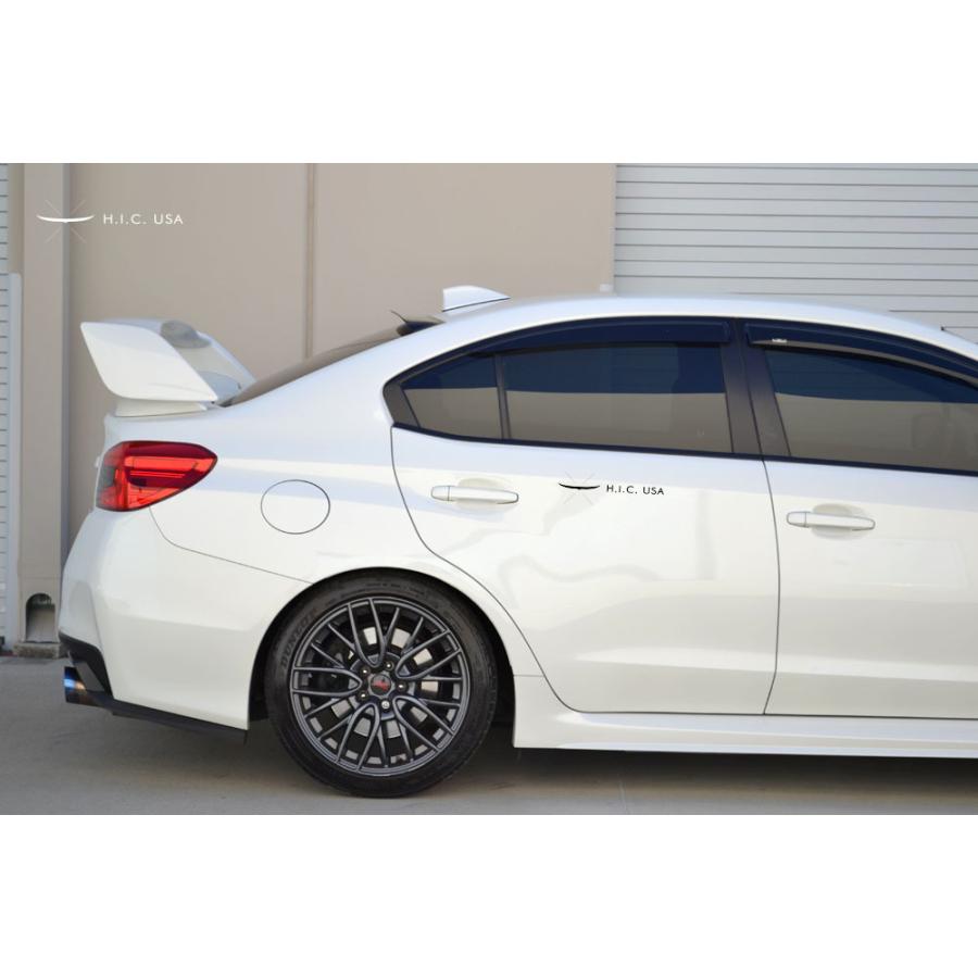 H.I.C USA] VAG/VAB WRX S4/STI リア バイザー スモーク 検) 4ドア