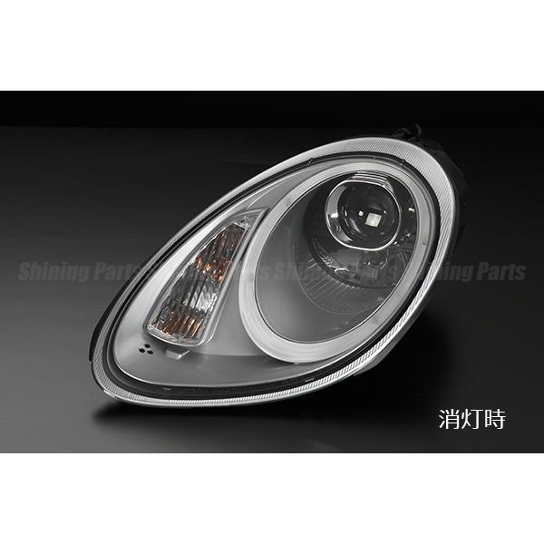在庫処分 ポルシェ 987ボクスター 前期 987 ケイマン LED ヘッドライト